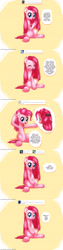 Size: 1280x5120 | Tagged: safe, artist:frankier77, character:pinkamena diane pie, character:pinkie pie, species:earth pony, species:pony, ask pinkamena diane pie, ask, comic, female, mare, solo, tumblr