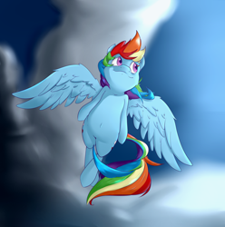 Size: 3686x3718 | Tagged: safe, artist:sourspot, artist:vicse, character:rainbow dash, belly button, female, flying, solo