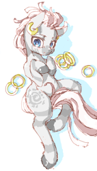 Size: 588x1035 | Tagged: safe, artist:toki, character:zecora, species:zebra, bipedal, female, ring, solo