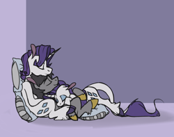 Size: 1030x810 | Tagged: safe, artist:enma-darei, character:rarity, oc, oc:mortimer hooves, species:classical unicorn, species:pegasus, species:pony, species:unicorn, bisexual, canon x oc, cloven hooves, cuddling, elusive, female, gay, leonine tail, male, mare, polyamory, pony pile, rule 63, shipping, sleeping, snuggling, stallion, straight, unshorn fetlocks