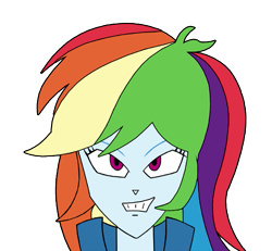 Size: 601x555 | Tagged: safe, artist:combatkaiser, character:rainbow dash, my little pony:equestria girls, female, simple background, solo, transparent background