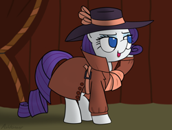 Size: 4100x3075 | Tagged: safe, artist:ashtoneer, character:rarity, episode:rarity investigates, g4, my little pony: friendship is magic, female, solo