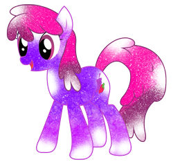 Size: 919x870 | Tagged: safe, artist:digiradiance, artist:kooner-cz, character:berry punch, character:berryshine, female, galaxy, open mouth, simple background, solo, transparent background, vector