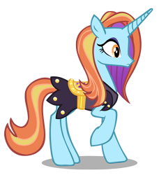 Size: 1094x1200 | Tagged: safe, artist:hendro107, character:sassy saddles, episode:rarity investigates, g4, my little pony: friendship is magic, .psd available, female, simple background, solo, transparent background, vector