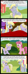 Size: 1068x2847 | Tagged: safe, artist:veggie55, character:derpy hooves, character:dinky hooves, character:ruby pinch, species:pegasus, species:pony, comic, coming of age, equestria's best mother, fanon, feels, female, mare, mother and daughter, older