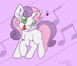 Size: 725x619 | Tagged: safe, artist:lustrous-dreams, character:sweetie belle, species:pony, species:unicorn, female, open mouth, solo