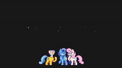 Size: 400x225 | Tagged: safe, artist:mrponiator, character:lemon hearts, character:minuette, character:moondancer, character:pinkie pie, character:twilight sparkle, character:twilight sparkle (alicorn), character:twinkleshine, species:alicorn, species:earth pony, species:pony, species:unicorn, episode:amending fences, g4, my little pony: friendship is magic, :t, animated, annoyed, apply directly to the forehead, bipedal, cute, female, glare, hoof hold, mare, pointy ponies, what i learned this other time, what i learned today, wink, youtube link
