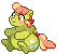 Size: 53x50 | Tagged: safe, artist:mellowhen, oc, oc only, oc:bric-a-brac, species:pegasus, species:pony, animated, bread, chubby, donut, eating, fat, food, loop, pixel art, solo, sprite