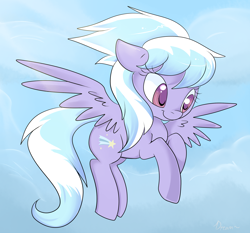 Size: 1500x1400 | Tagged: safe, artist:lustrous-dreams, character:cloudchaser, female, flying, solo