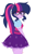 Size: 1024x1585 | Tagged: safe, artist:cubbybatdoodles, character:twilight sparkle, character:twilight sparkle (scitwi), species:eqg human, g4, my little pony:equestria girls, cute, eye clipping through hair, female, glasses, ponytail, signature, simple background, solo, twiabetes, white background