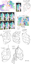 Size: 1160x2350 | Tagged: safe, artist:ross irving, character:princess celestia, tutorial