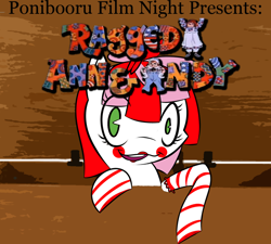 Size: 1000x900 | Tagged: safe, artist:daisyhead, oc, oc only, oc:flicker, species:pony, ponibooru film night, raggedy ann & andy a musical adventure, solo