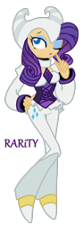 Size: 672x1796 | Tagged: safe, artist:jaquelindreamz, character:rarity, crossover, nightmaren, nights, nights into dreams