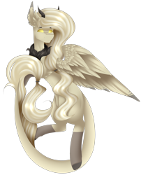 Size: 2260x2800 | Tagged: safe, artist:mauuwde, oc, oc only, oc:hoja, species:draconequus, species:pony, female, high res, simple background, solo, transparent background