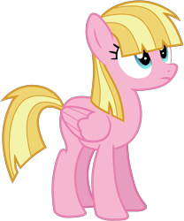 Size: 2525x3040 | Tagged: safe, artist:tomfraggle, character:meadow flower, species:pegasus, species:pony, female, high res, mare, simple background, solo, transparent background, vector