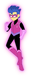 Size: 539x1298 | Tagged: safe, artist:mlp-trailgrazer, character:flash sentry, my little pony:equestria girls, green lantern corps, male, pink, simple background, solo, star sapphire, transparent background, vector
