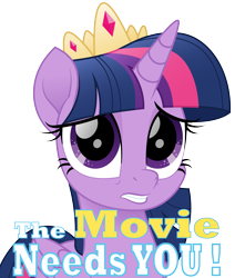 Size: 4338x5109 | Tagged: safe, artist:amarthgul, character:twilight sparkle, character:twilight sparkle (alicorn), species:alicorn, species:pony, my little pony: the movie (2017), absurd resolution, bronybait, female, hype, join the herd, movie accurate, sad, simple background, solo, transparent background, vector, woobie