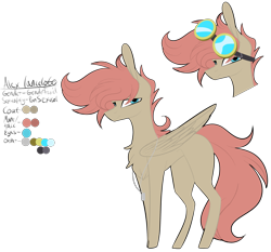 Size: 2817x2620 | Tagged: safe, artist:sweetmelon556, oc, oc only, oc:alex lancelote, species:pegasus, species:pony, goggles, high res, male, reference sheet, simple background, solo, stallion, transparent background