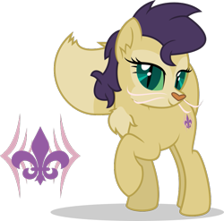 Size: 823x813 | Tagged: safe, artist:mlp-trailgrazer, oc, oc only, oc:perfect prime, parent:capper dapperpaws, parent:rarity, parents:capperity, my little pony: the movie (2017), catpony, chest fluff, colored sclera, cutie mark, female, hybrid, interspecies offspring, offspring, original species, raised hoof, simple background, slit pupils, solo, transparent background, vector, whiskers