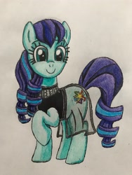Size: 3024x4032 | Tagged: safe, artist:bozzerkazooers, character:coloratura, female, solo, traditional art