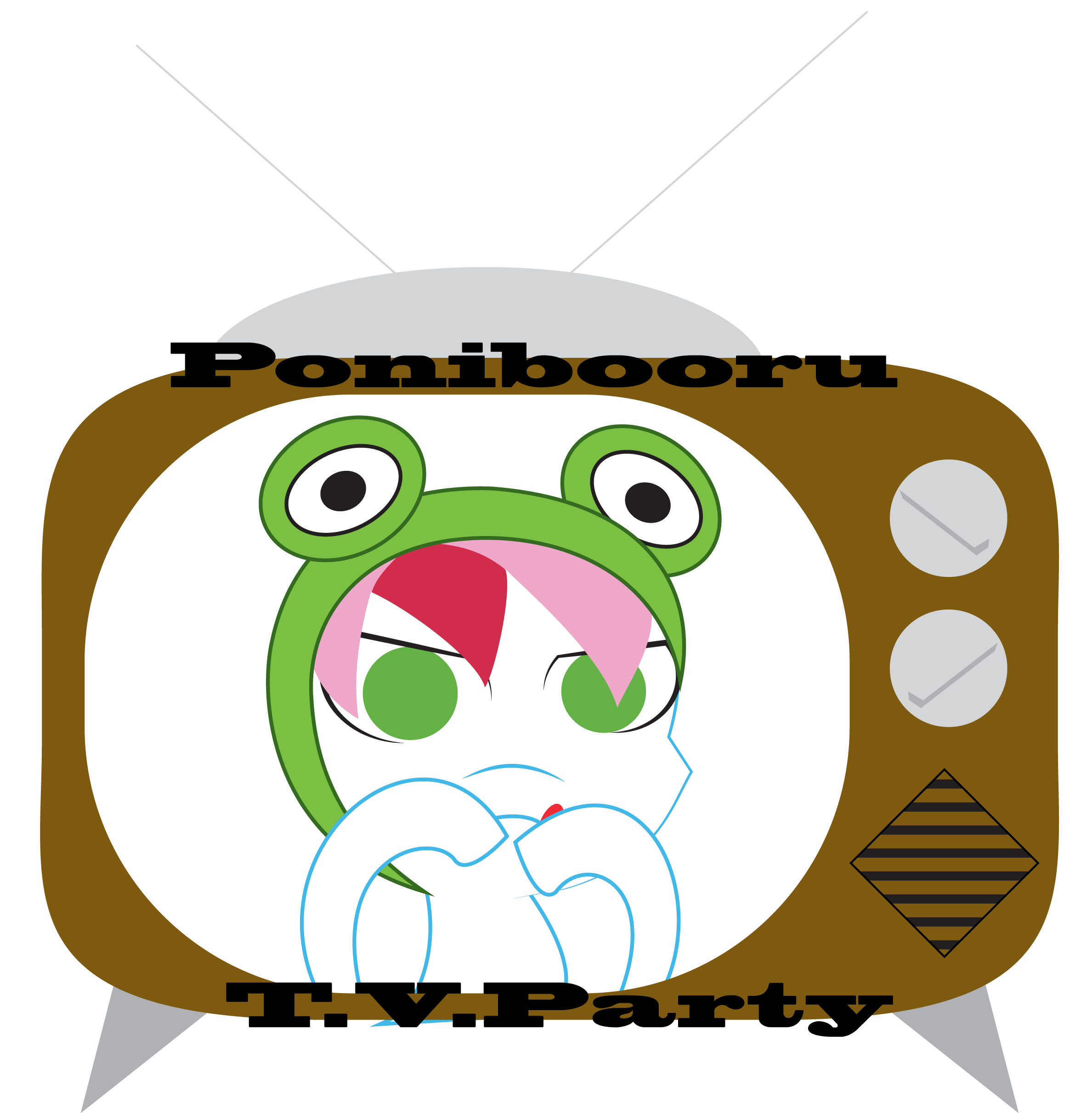 Size: 2377x2423 | Tagged: safe, artist:daisyhead, oc, oc only, oc:flicker, animated, gif, ponibooru film night, simple background, solo, television, transparent background