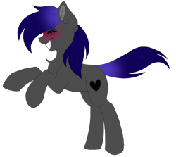 Size: 1095x977 | Tagged: safe, artist:melodytheartpony, oc, oc only, species:earth pony, species:pony, blushing, eyes closed, female, happy, redraw, simple background, solo, transparent background