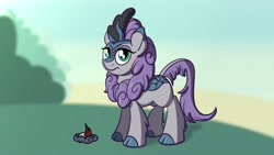 Size: 1920x1080 | Tagged: safe, artist:ashtoneer, character:boulder, character:maud pie, species:kirin, episode:sounds of silence, g4, my little pony: friendship is magic, kirin maud, kirin-ified, object pony, original species, ponified, species swap