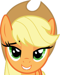 Size: 979x1231 | Tagged: safe, artist:wissle, character:applejack, species:earth pony, species:pony, .svg available, applejack's hat, beckoning, bedroom eyes, clothing, come hither, cowboy hat, female, hat, lip bite, love face, mare, simple background, solo, stupid sexy applejack, transparent background, vector
