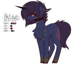 Size: 1510x1347 | Tagged: safe, artist:sweetmelon556, oc, oc:black night, species:pony, species:unicorn, male, reference sheet, simple background, solo, stallion, transparent background