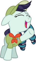 Size: 2630x4400 | Tagged: safe, artist:tomfraggle, character:coloratura, species:earth pony, species:pony, episode:the mane attraction, g4, my little pony: friendship is magic, clothing, cute, eyes closed, female, filly, rara, rarabetes, simple background, singing, solo, transparent background, vector, younger