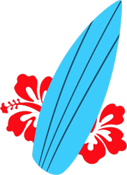 Size: 602x827 | Tagged: safe, artist:kellythedrawinguni, oc, oc:cold blight, cutie mark, hibiscus, reference, surfboard, transparent