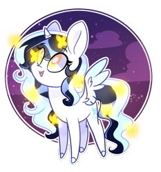 Size: 1170x1254 | Tagged: safe, artist:iheyyasyfox, oc, oc:roxy lovli pop, species:alicorn, species:pony, alicorn oc, butterfly, colored hooves, female, looking up, mare, simple background, solo, transparent background