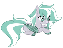 Size: 1280x978 | Tagged: safe, artist:magicdarkart, base used, oc, species:bat pony, species:pony, female, mare, prone, simple background, solo, transparent background
