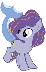 Size: 969x1522 | Tagged: safe, artist:flutterbases, artist:rukemon, base used, oc, oc only, oc:prism solo, parent:adagio dazzle, parent:coloratura, species:pony, commission, eyeshadow, female, half-siren, hybrid, interspecies offspring, magical lesbian spawn, makeup, mare, offspring, parents:adatura, raised leg, simple background, solo, transparent background