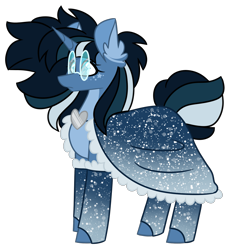 Size: 2827x3000 | Tagged: safe, artist:crazysketch101, oc, oc only, species:pony, species:unicorn, cloak, clothing, colored hooves, glasses, jewelry, necklace, request, simple background, solo, transparent background