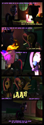 Size: 1380x3920 | Tagged: safe, artist:bastbrushie, character:fluttershy, character:twilight sparkle, 3d, cybernetic eyes, french, gmod, heterochromia, history, text, translated in the comments