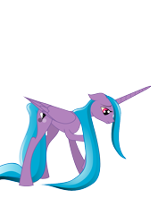 Size: 744x1052 | Tagged: safe, artist:auroraswirls, oc, oc only, oc:aurora swirls, species:alicorn, species:pony, alicorn oc, female, mare, raised hoof, sad, simple background, transparent background
