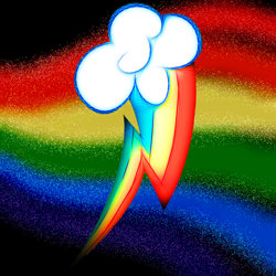 Size: 1000x1000 | Tagged: safe, artist:rainbow dash is best pony, character:rainbow dash, cutie mark, neon, neon colors, no pony, rainbow