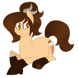 Size: 5000x5000 | Tagged: safe, artist:chelseawest, oc, oc:cookie shake, species:earth pony, species:pony, absurd resolution, female, mare, prone, simple background, solo, transparent background