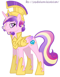 Size: 1338x1732 | Tagged: safe, artist:jaquelindreamz, character:princess cadance, prince bolero, rule 63, simple background, solo, transparent background