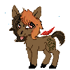 Size: 100x100 | Tagged: safe, artist:astr4ltr4in, artist:celestiawept, oc, oc only, oc:daydream, species:earth pony, species:pony, animated, pixel art, simple background, solo, sparkle, tongue out, transparent background