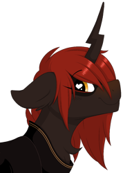 Size: 712x1000 | Tagged: safe, artist:melodytheartpony, oc, oc only, oc:bloodstone, species:pony, species:unicorn, clothing, cute, floppy ears, fluffy, heart eyes, jacket, looking at you, simple background, solo, transparent background, wingding eyes, ych result