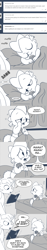 Size: 896x4800 | Tagged: safe, artist:mamatwilightsparkle, character:shining armor, character:smarty pants, character:spike, species:dragon, species:pony, species:unicorn, baby, baby spike, comic, crying, implied twilight sparkle, mama twilight, monochrome, shining armor is a goddamn moron, tumblr, tumblr:mama twilight sparkle, waking up, younger