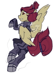 Size: 700x914 | Tagged: safe, artist:crimmharmony, oc, oc only, oc:ember flare, species:pegasus, species:pony, commission, simple background, solo, transparent background