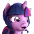 Size: 2160x2160 | Tagged: safe, artist:imafutureguitarhero, character:twilight sparkle, character:twilight sparkle (scitwi), species:alicorn, species:pony, 3d, :o, colored eyebrows, colored eyelashes, cute, emote, female, floppy ears, high res, horn, mare, meme, nose wrinkle, open mouth, pog, revamped ponies, scitwilicorn, simple background, solo, source filmmaker, transparent background, twiabetes, wings