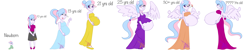 Size: 15000x3000 | Tagged: safe, artist:chelseawest, oc, oc:bundle joy, species:human, my little pony:equestria girls, absurd resolution, age progression, baby, belly, belly button, blushing, child, clothing, dress, equestria girls-ified, female, heart, linea nigra, maternity dress, multiple pregnancy, ponied up, pregnant, sigh, teenage pregnancy, teenager