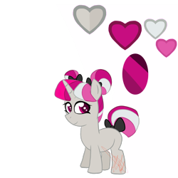 Size: 2000x2000 | Tagged: safe, artist:chelseawest, oc, oc:rose quartz, species:pony, species:unicorn, female, filly, high res, simple background, solo, transparent background
