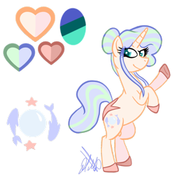 Size: 1000x1000 | Tagged: safe, artist:chelseawest, oc, oc:ocean weaver, species:pony, species:unicorn, female, mare, simple background, solo, transparent background