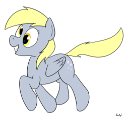 Size: 1609x1507 | Tagged: safe, artist:rapidstrike, character:derpy hooves, species:pegasus, species:pony, g4, female, mare, simple background, solo, transparent background