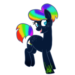 Size: 2000x2000 | Tagged: safe, artist:chelseawest, oc, oc:prism, species:pony, g4, female, high res, mare, simple background, solo, transparent background